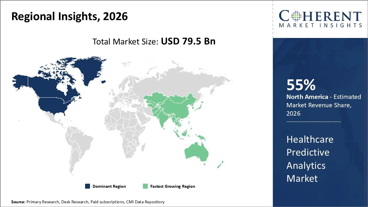 Healthcare Predictive Analytics Market By Regional Insights