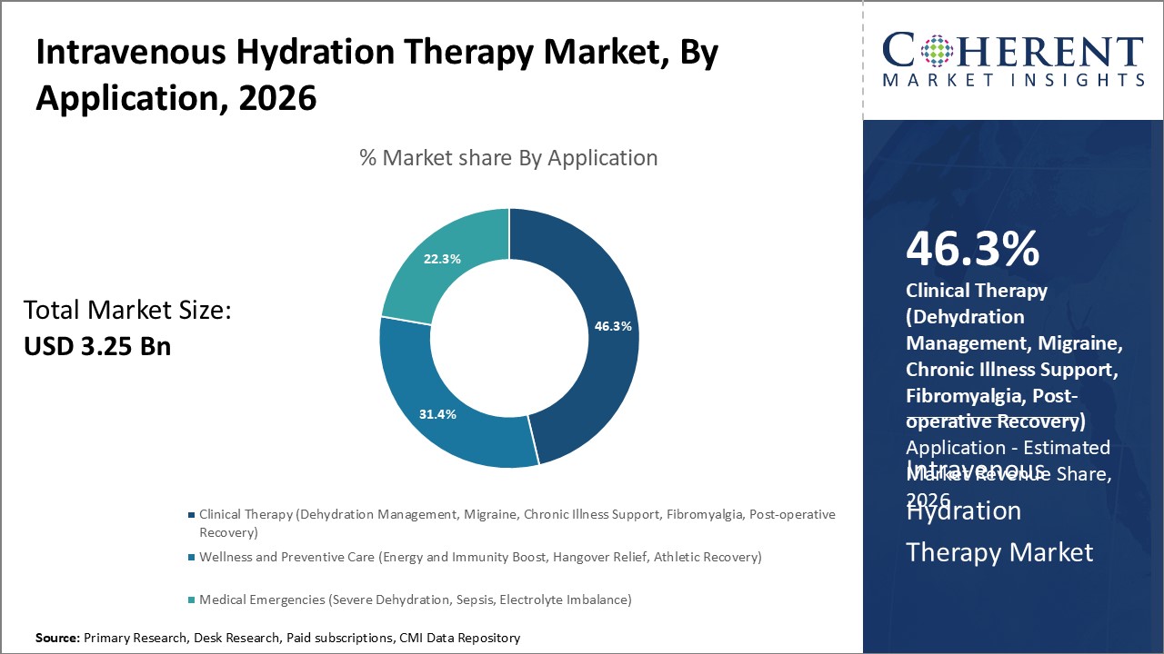 Intravenous Hydration Therapy Market By Application